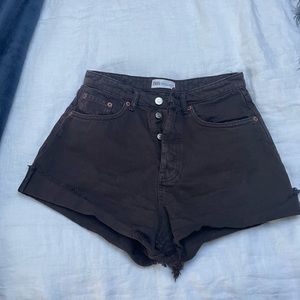Brown Zara shorts